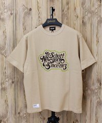 Schott/ショット Schott T－SHIRT CURSIVE SCRIPT カーシヴ スクリプト プリント 半袖 Tシャツ 綿100％ コットン トップス メンズ 人/508245853