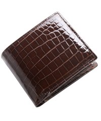 sankyoshokai/サンキョウショウカイ 三京商会 クロコダイルレザー 二つ折り財布 日本製 シャイニング/508245879