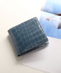sankyoshokai/サンキョウショウカイ 三京商会 クロコダイルレザー 二つ折り財布 日本製 シャイニング/508245879
