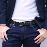 Jamale/ジャマレ Jamale [Jamale]日本製ヌメ革レザー牛革ベルト25mm/508245888