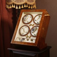 sankyoshokai/サンキョウショウカイ 三京商会 腕時計ワインディングマシーン 8本巻き+5本収納 木製 自動巻【返品不可商品】/508245959