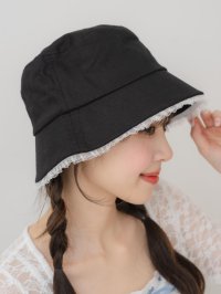 casita/カシータ casita レース付きバケットハット/508246106