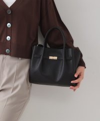 OPAQUE.CLIP/オペーク ドット クリップ OPAQUE.CLIP 【軽量/2WAY/通勤対応】フロントベルトデザインミドルトートバッグ/508246405