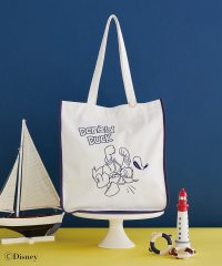 Maison de FLEUR/メゾン ド フルール Maison de FLEUR Donald Duck/スクエアトートバッグ/508246480