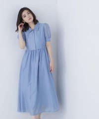 NATURAL BEAUTY BASIC/シアーシャツワンピース/508246490
