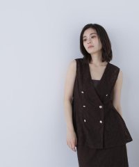 NATURAL BEAUTY BASIC/メッシュレース SETUP ジレ/508246494