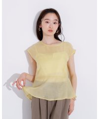N Natural Beauty Basic/バックリボンシアーブラウス《WEB限定商品》/508246498
