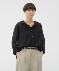 MARGARET HOWELL/COTTON SILK CHIFFON SHIRT/508246518