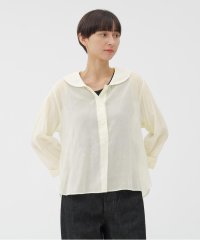 MARGARET HOWELL/COTTON SILK CHIFFON SHIRT/508246518
