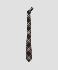 MARGARET HOWELL/TWO COLOUR TARTAN SILK TIE/508246539