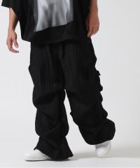 RoyalFlash/A.F ARTEFACT/エーエフ・アーティファクト/SHEER YORYU TUCK BAGGY PANTS/508246575