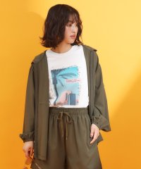 THE SHOP TK/【mizugiwa/ラッシュガード】フロントジップパーカ/セットアップ可/接触冷感/UVケア/洗濯機OK/508246708
