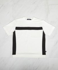 UNION STATION/【接触冷感】キシリトールパネル切り替えポンチTシャツ/508246741