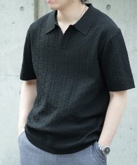 UNION STATION/*WEB限定 ルーズフィットジャガードスキッパーポロ/508246742