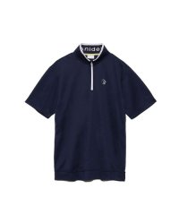 sanideiz TOKYO/サニデイズ トウキョウ sanideiz TOKYO ポリエステルスムース for GOLF ロゴJQハーフジップ MENS/508247727