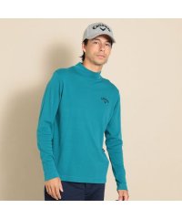 Callaway/キャロウェイ Callaway 裏起毛スムース長袖モックネックシャツ/508247752