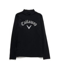 Callaway/キャロウェイ Callaway 天竺長袖モックネックロゴプリントシャツ/508247753