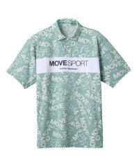 DESCENTE/デサント DESCENTE SUNSCREEN ミニ鹿の子 総柄グラフィック POLO/508247884