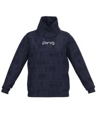 PING/ピン PING MR．PINGアルファベットシャドー柄ハイネック/508248140