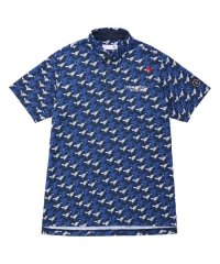 le coq GOLF/ルコックスポルティフ ゴルフ le coq sportif golf 【ストレッチフォーサー】エッフェル塔柄半袖シャツ/508248375