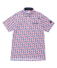 le coq GOLF/ルコックスポルティフ ゴルフ le coq sportif golf 【ストレッチフォーサー】エッフェル塔柄半袖シャツ/508248375
