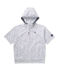 le coq GOLF/ルコックスポルティフ ゴルフ le coq sportif golf 【ストレッチフォーサー】半袖ジャガードパーカー/508248399