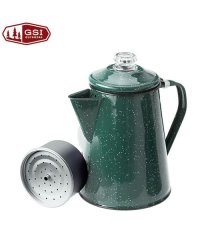 GSI/GSI ホウロウコーヒーパーコレーター8 Fグリーン/508248716