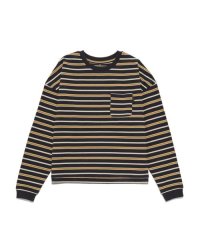 TARAS BOULBA/タラスブルバ TARAS BOULBA レディース マルチボーダーロングTシャツ/508249530