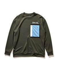 SPALDING/スポルディング SPALDING クルーネック スウェットシャツ ホログラムロゴ/508249728