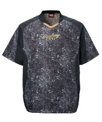 Rawlings/ローリングス Rawlings コンバット08 SS ブリザードジャケット(半袖・裏メッシュ)ーブラック/ブラック/508249994