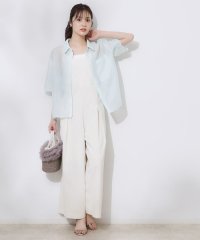 Couture Brooch/麻混リボンキャミサロペット/508250254