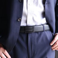 sankyoshokai/サンキョウショウカイ 三京商会 牛革レザーベルト メンズ オートロックベルト/508250256