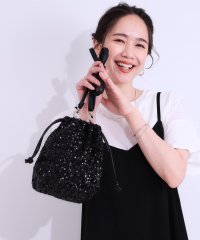 SHOO・LA・RUE/スパンコール巾着ショルダーバッグ/508250294