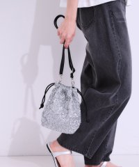 SHOO・LA・RUE/スパンコール巾着ショルダーバッグ/508250294