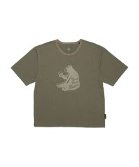 TARAS BOULBA/タラスブルバ TARAS BOULBA レディース コットン天竺 プリントTシャツ（クマ）/508250496