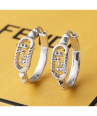 FENDI/フェンディ FENDI FENDI ピアス O LOCK 8AK345 B08 フープ FFロゴ/508251418