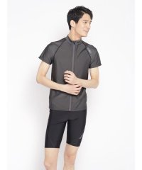 sanideiz TOKYO/サニデイズ トウキョウ sanideiz TOKYO スイムウェア MENS フルジップラッシュガード半袖 【返品不可商品】/508251966