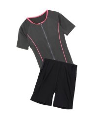 sanideiz TOKYO/サニデイズ トウキョウ sanideiz TOKYO スイムウェア LADIES フルジップ半袖セパレーツ 【返品不可商品】/508251976
