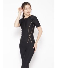 sanideiz TOKYO/サニデイズ トウキョウ sanideiz TOKYO スイムウェア LADIES フルジップ半袖トップス 【返品不可商品】/508251980