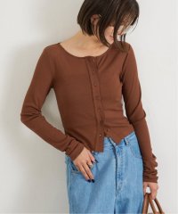U by Spick&Span/《予約》コットンテレココンパクトカーデ/508252027