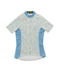 KAPELMUUR/カペルミュール KAPELMUUR LADIES 半袖ジャージ ボタニカルプリント イエロー/508252107