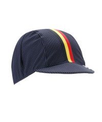 KAPELMUUR/カペルミュール KAPELMUUR サイクルキャップ ストライプ ネイビー×ブラック/508252109