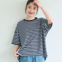 coca/コカ coca OE天竺ラウンドヘムTシャツ/508252463