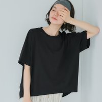 coca/コカ coca OE天竺ラウンドヘムTシャツ/508252463