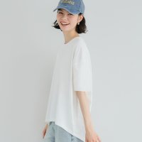 coca/コカ coca OE天竺ラウンドヘムTシャツ/508252463