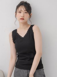 RETRO GIRL/レトロガール RETRO GIRL カップ付レースタンク/508252532