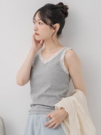 RETRO GIRL/レトロガール RETRO GIRL カップ付レースタンク/508252532