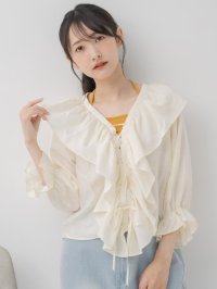 RETRO GIRL/レトロガール RETRO GIRL レースアップフリルBL/508252540