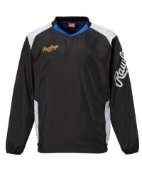 Rawlings/ローリングス Rawlings COMBAT SERIES（コンバットシリーズ）グレーシャースパイク 長袖ウインドジャケット（裏メッシュ）ーブラック/ホワイト/508252697