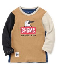 CHUMS/チャムス CHUMS KIDS OLD BOOBY FACE BRUSHED L/S TーSHIRT (KD ODBBYフェイスブラッシュL/)/508252906